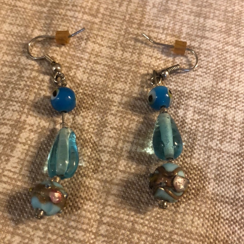 Blue Earrings